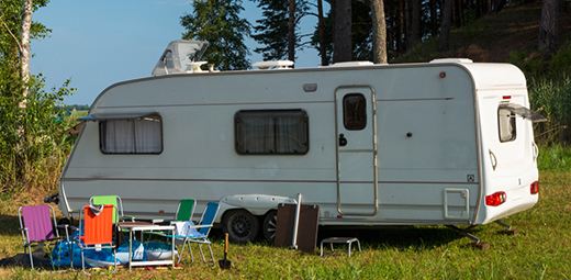 A camper available for travelers to Africa and beyond.