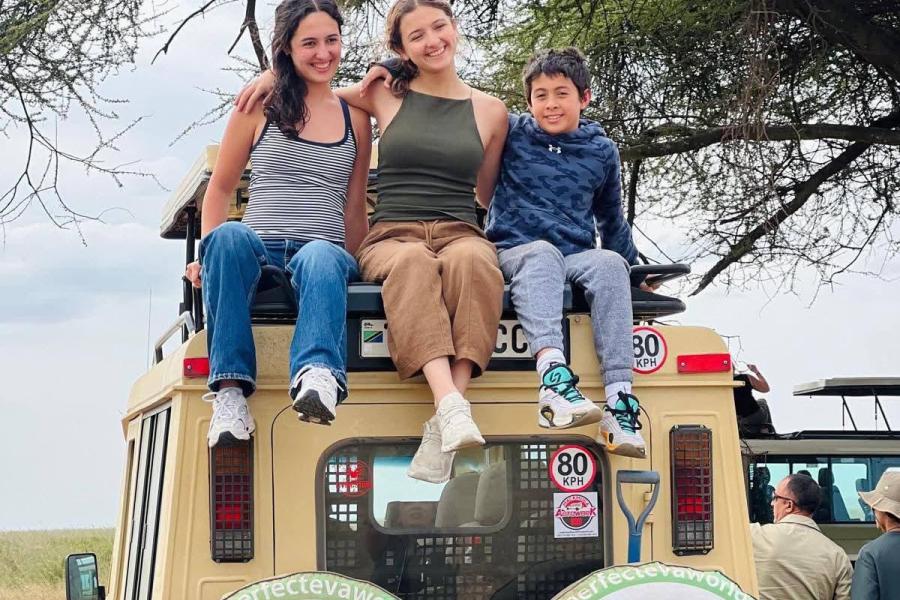 Tourists enjoying our exciting safari packages in Kenya